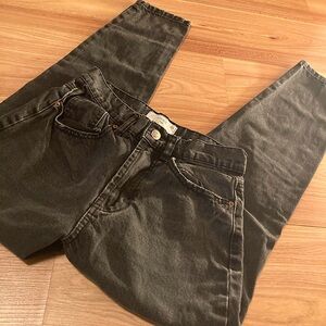 Ardene mom jeans size 01 in black 💋🌹